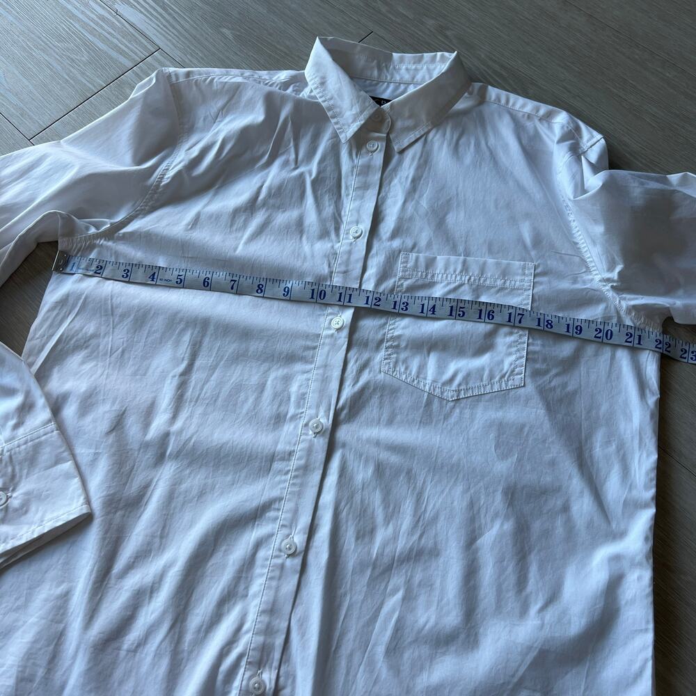J Crew Garcon Classic Shirt In Cotton Poplin Shirt 8 White Tiny Flaw - Picture 7 of 12